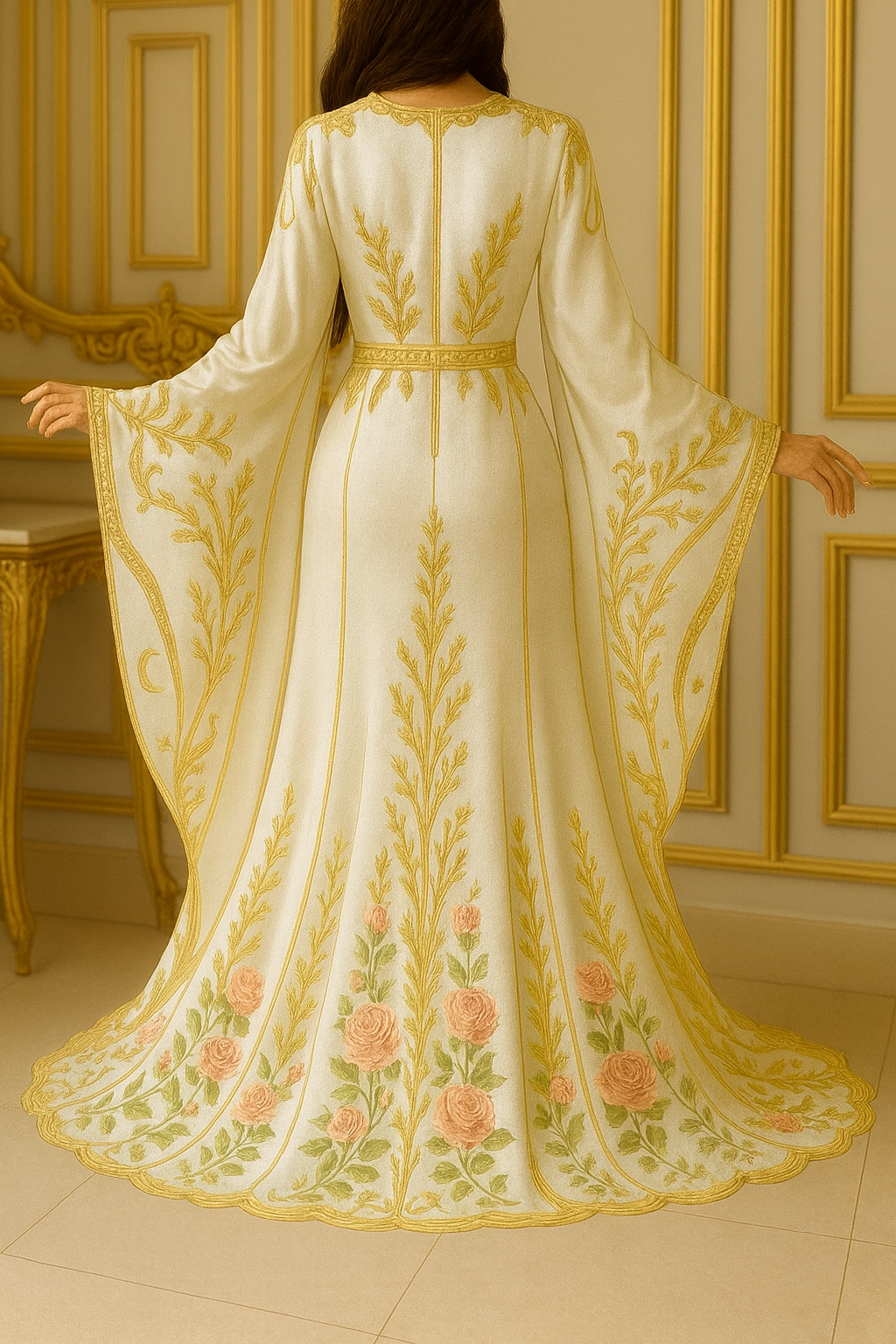 Abaya Aisha Ivory