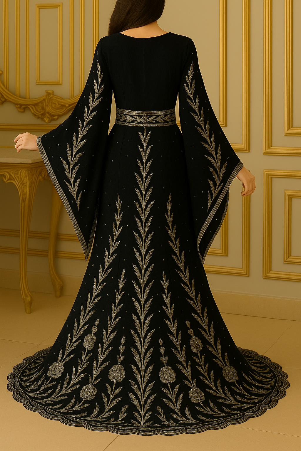 Abaya Najma Noir