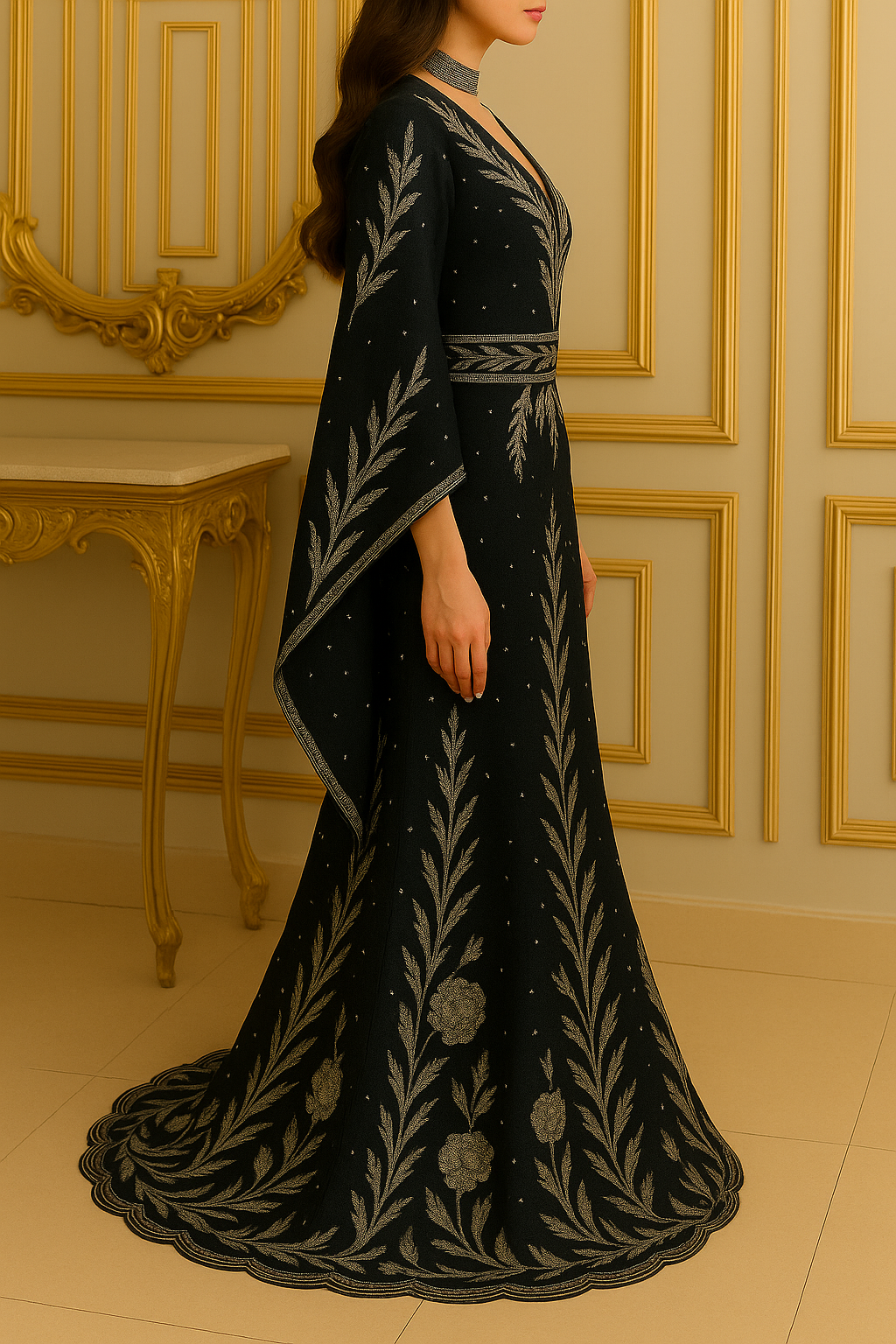 Abaya Najma Noir